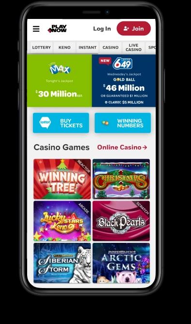 Play Now Casino mobile